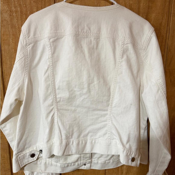 Ralph Lauren Off-White Denim Jacket - Picture 5 of 6